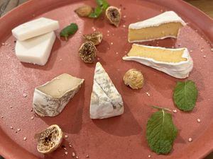 Vegan Cheese and Dried Fruit  at Hemp Cafe Tokyo in Tokyo