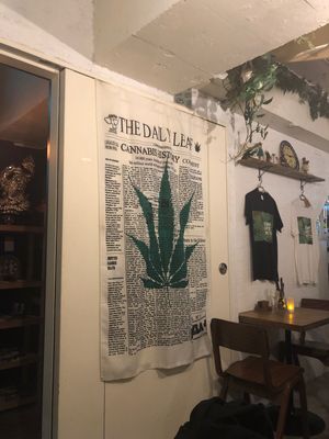 Inside  at Hemp Cafe Tokyo in Tokyo
