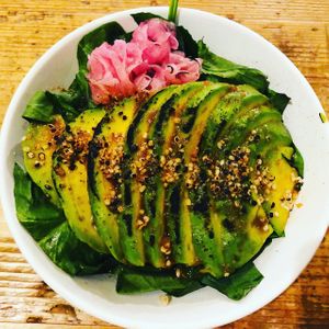 avocado at Hemp Cafe Tokyo in Tokyo