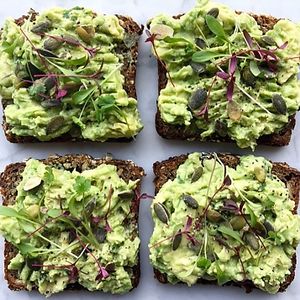 Avocado Toast at Detox Kitchen and Juice Bar in Belmont