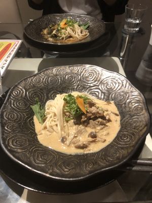 Flavorless overpriced noodles   at Kururu in Nara