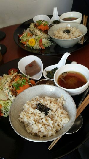 Menue at Kururu in Nara
