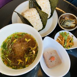 Meal set at Kururu in Nara