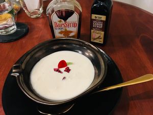 Soy yogurt  at Kururu in Nara