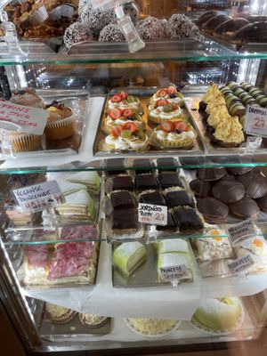 Not everything is vegan!   at Bagar'n Hornstull in Stockholm