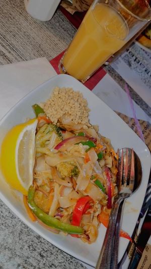  at Paradox Thai Food and Bar in Santorini