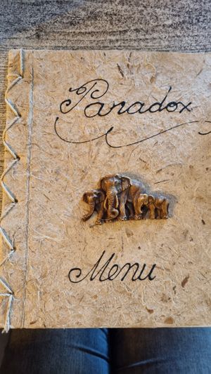  at Paradox Thai Food and Bar in Santorini