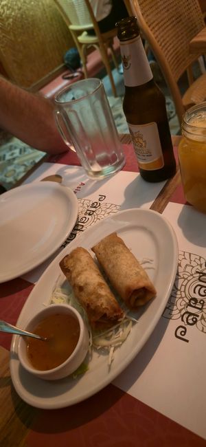  at Paradox Thai Food and Bar in Santorini