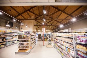 Inside of the store at Bio Bij Jansen in Leeuwarden