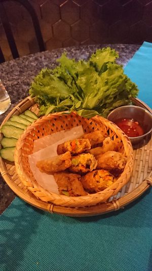 Vietnamese Crispy Spring Polls at The Green Room in Taipei