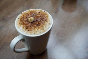 Organic ginger soymilk at The Green Room in Taipei