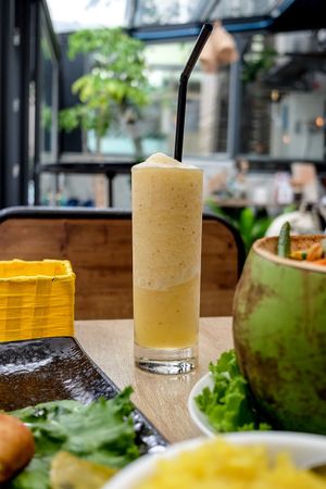 One bad thing is that they still use plastic straw while most other veg places in Taipei uses stainless steel straws at The Green Room in Taipei