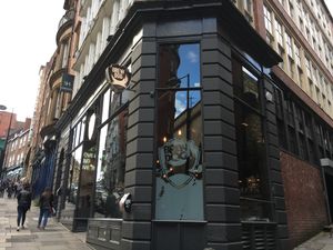 outside  at BrewDog in Newcastle Upon Tyne