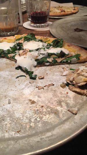 Vegan pizza @ OTOMAT at Otomat in Antwerpen