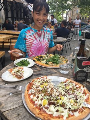 Tried the new kebab pizza! So jummy at Otomat in Antwerpen