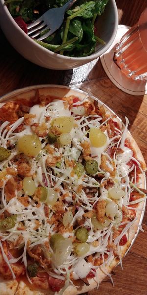 Dirty Vegan pizza at Otomat in Antwerpen