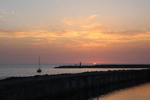 Our view at Anastacia Delicatesses in Vila Do Conde