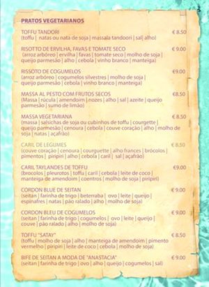 Opções vegetarianas e veganas at Anastacia Delicatesses in Vila Do Conde