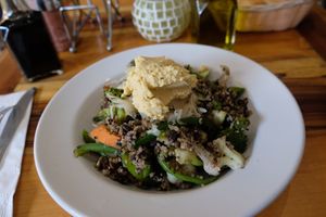 Macrobiotic Bowl at Aroma Isla in Isla Mujeres