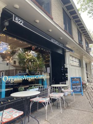 Outside and outdoor seating   at Alt Eats in Ho-ho-kus