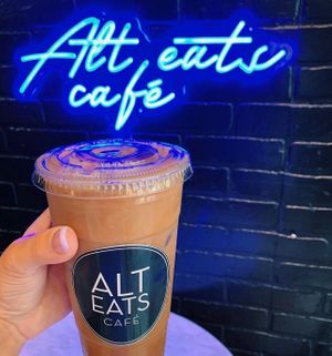Lattes.   smoothies .  Cappuccinos. Teas  at Alt Eats in Ho-ho-kus