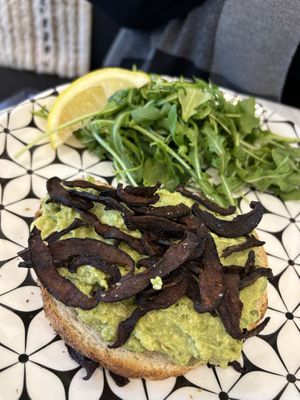 These dehydrated mushroom are amazingg  at Alt Eats in Ho-ho-kus