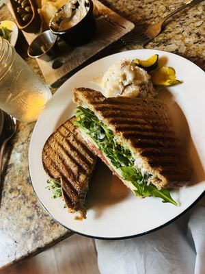 The vegan sandwich- consistently yummy!!!  at The Pickled Palate in Mount Pleasant