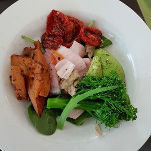 low carb breakfast  at Sage Cafe in Erina