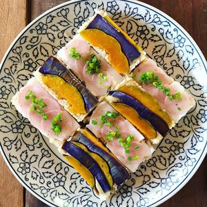 Vegan Sushi at Uguisu Sabou in Kampot