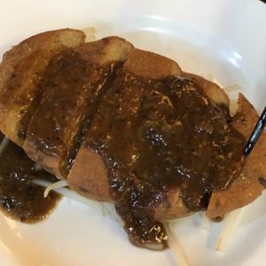 Black pepper steak was excellent! at Guan Shi Yin Organic Lifestyle in Taichung