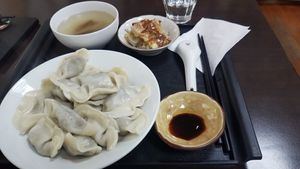 Dumpling  with soup at Guan Shi Yin Organic Lifestyle in Taichung