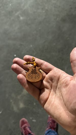 I got a luck amulet when I left. I was touched.   at Jiu Liu Su Shi in Taichung