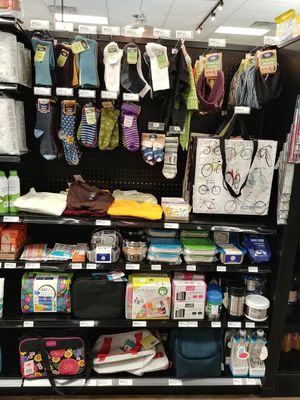 They stock sustainable and/plastic-free lunch containers, Blue Q shopping totes, Maggie's Organic clothing, and glass drinking bottles. at Choices Natural Market in Loves Park