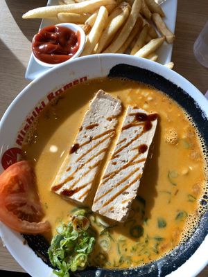 Spicy Vegetarian Ramen  at Nishiki Ramen in San Diego
