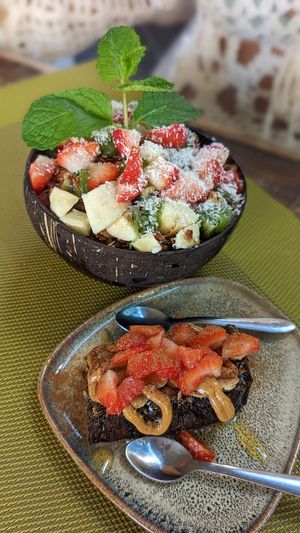   at Super Juice in Praia Da Rocha