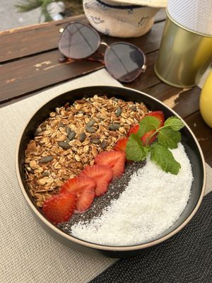   at Super Juice in Praia Da Rocha