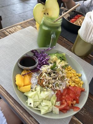   at Super Juice in Praia Da Rocha