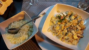 Strogonoff Tofu at C19 in Albufeira