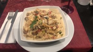 Tofu staganoff  at C19 in Albufeira