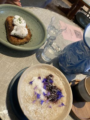   at Farm Girl Cafe in West London