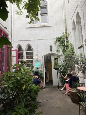   at Farm Girl Cafe in West London