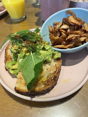   at Farm Girl Cafe in West London