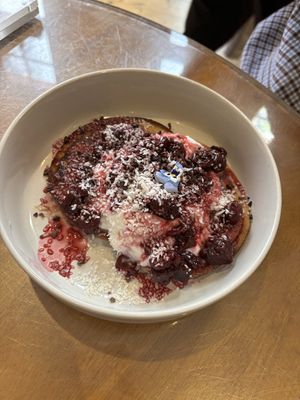 pancakesssssss  at Farm Girl Cafe in West London