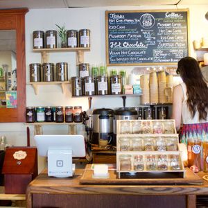 OUR MENU IS FULL OF HEALTHY AND DELICIOUS BEVERAGES, AS WELL AS A WIDE VARIETY OF MUSHROOM ELIXIRS AND BOOSTS THAT CAN BE COMBINED WITH ANY DRINK FOR A PERSONALIZED CUP OF SUPERFOOD GOODNESS. LIKE A MACA REISHI SUPERFOOD MOCHA, FOR EXAMPLE.  WE ALSO FEATURE A SELECTION OF HOMEMADE BAKED GOODS, MADE FROM SCRATCH USING ONLY ORGANIC, VEGAN & GLUTEN FREE INGREDIENTS. at Silk Road Chai Shop in Mount Shasta