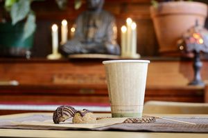 OUR MENU IS FULL OF HEALTHY AND DELICIOUS BEVERAGES, AS WELL AS A WIDE VARIETY OF MUSHROOM ELIXIRS AND BOOSTS THAT CAN BE COMBINED WITH ANY DRINK FOR A PERSONALIZED CUP OF SUPERFOOD GOODNESS. LIKE A MACA REISHI SUPERFOOD MOCHA, FOR EXAMPLE.  WE ALSO FEATURE A SELECTION OF HOMEMADE BAKED GOODS, MADE FROM SCRATCH USING ONLY ORGANIC, VEGAN & GLUTEN FREE INGREDIENTS. at Silk Road Chai Shop in Mount Shasta