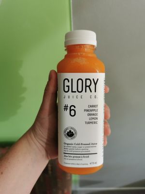 Juice at Glory Juice - Olympic Village in Vancouver
