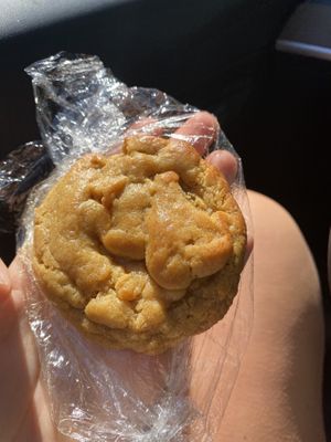 Peanut butter cookie  at Hippy Chick Hummus in Frederick