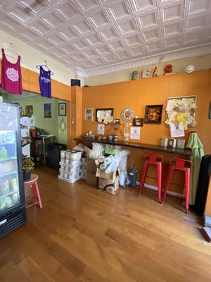 Small but cute place  at Hippy Chick Hummus in Frederick