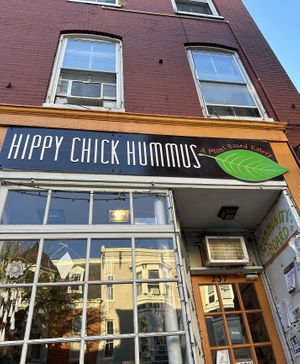   at Hippy Chick Hummus in Frederick