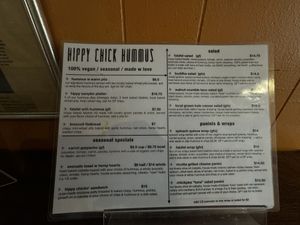   at Hippy Chick Hummus in Frederick